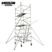 Aluminijasti odri s kolesi